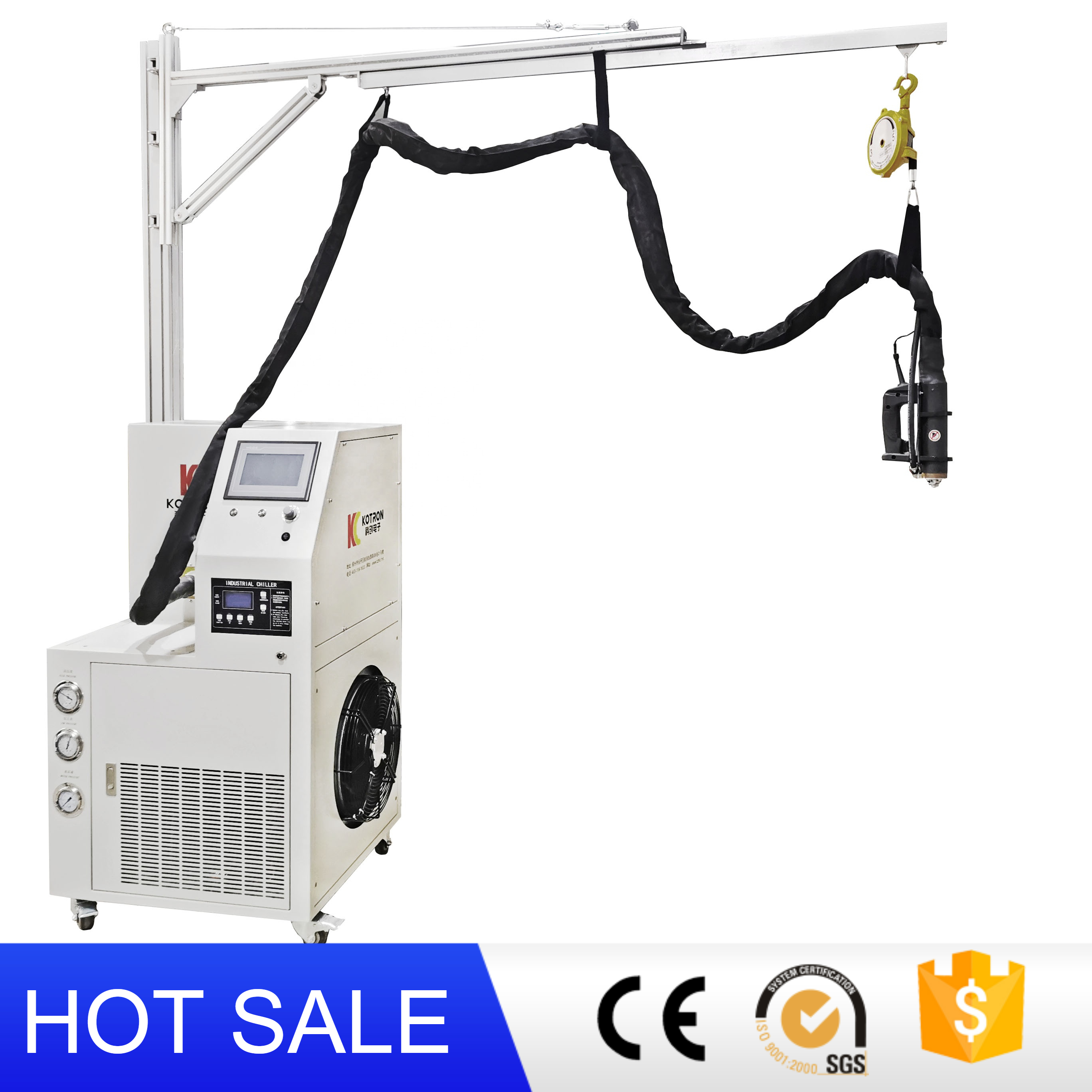 30KW portable and small induction brazing machine
