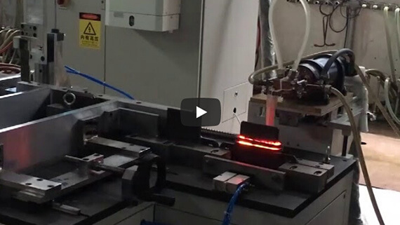 Производственная линия автоматического нагрева цепных пластин